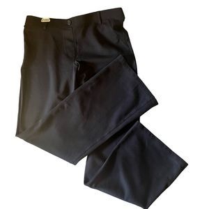 Betabrand  Pants Black Pull On high waist Bootcut Stretch Sz L